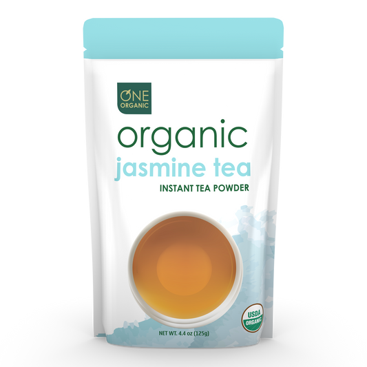 ONE ORGANIC Jasmine Instant Tea Powder 4.4 oz (125g)