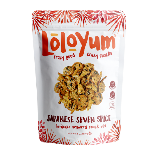LoloYum Japanese Seven Spice Furikake Seaweed Snack Mix (6 oz)